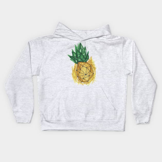 Saiyan-Apple Kids Hoodie by BOT